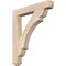 Ekena Millwork Olympic Craftsman Smooth Bracket, Douglas Fir, 3 1/2"W x 26"D x 30"H BKT04X26X30OLY04SDF - alternate 1